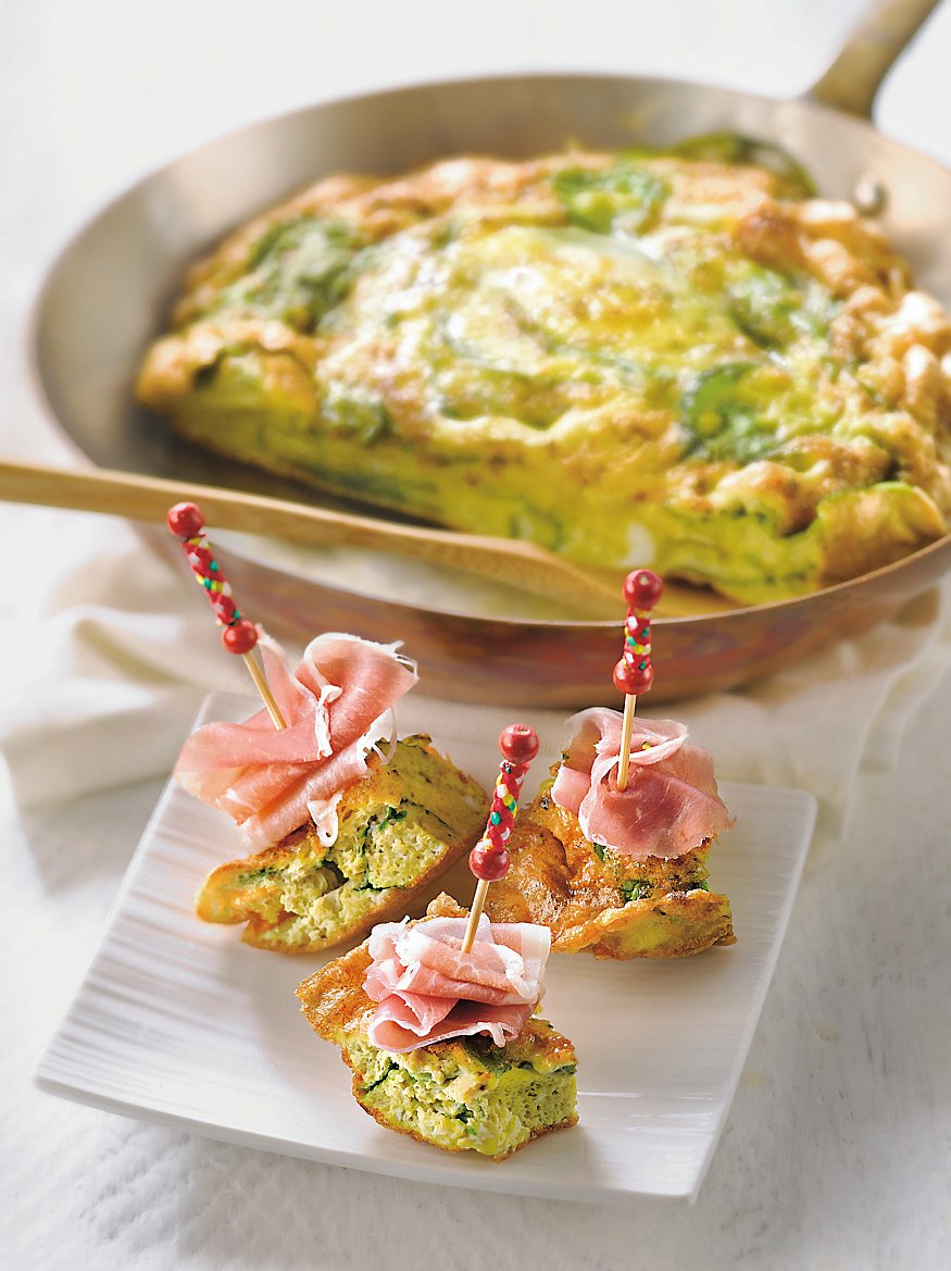 Recette Omelette Aux Epinards Et Jambon Cru Sante Magazine