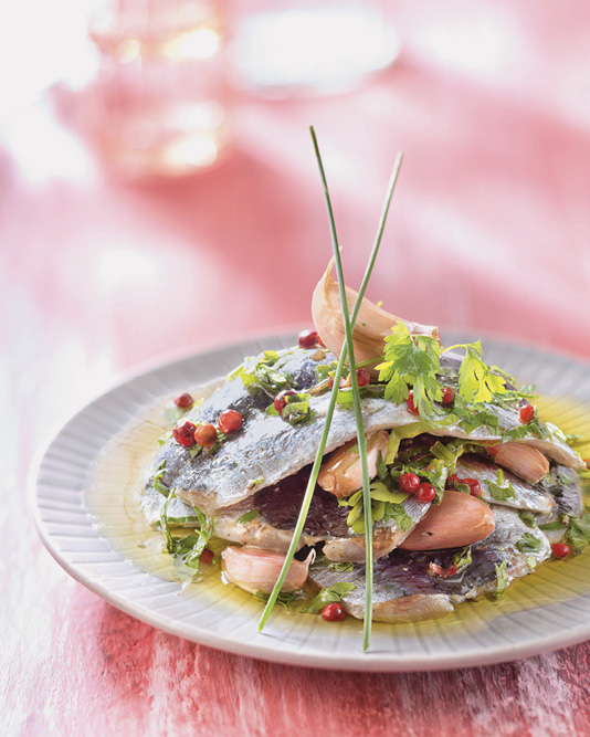 Recette Filets de sardines crues à l’huile d’olive | Santé Magazine