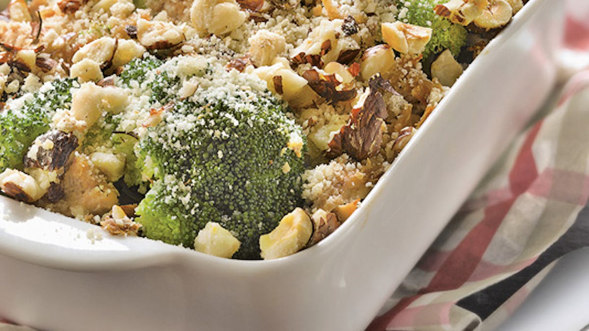 Recette Gratinee De Brocoli Thon Et Noisettes Sante Magazine Recette Gratinee De Brocoli Thon Et Noisettes Sante Magazine