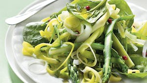 Salade printanière aux asperges
