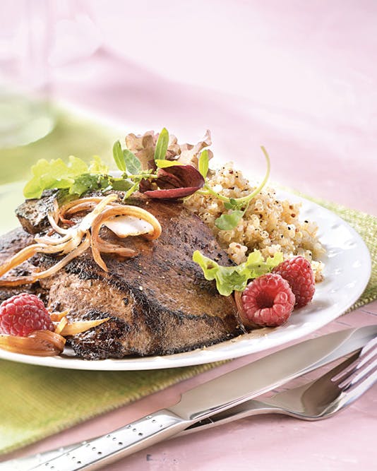 Recette Foie De Veau Au Vinaigre De Framboise Sante Magazine