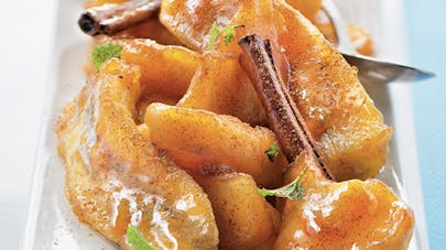 Recette Poelee Pommes Bananes A La Cannelle Sante Magazine
