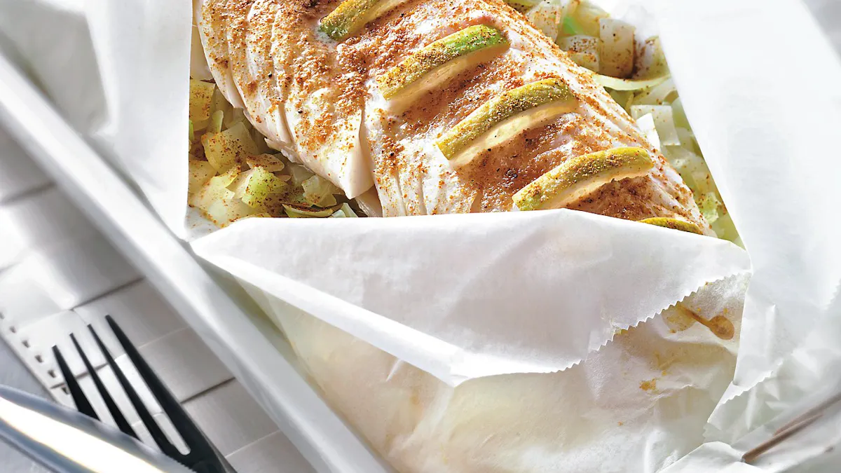 Recette Papillote De Cabillaud Au Curry Brunoise De Chou Sante Magazine Recette Papillote De Cabillaud Au Curry Brunoise De Chou Sante Magazine