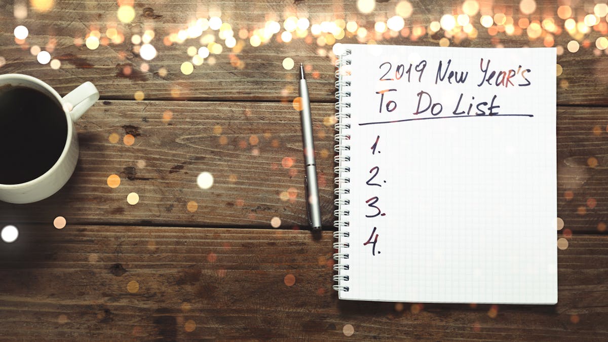 2019 : 10 bonnes résolutions