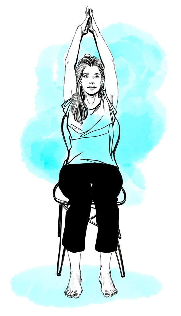 Stretching your shoulder - exercise 2 continued