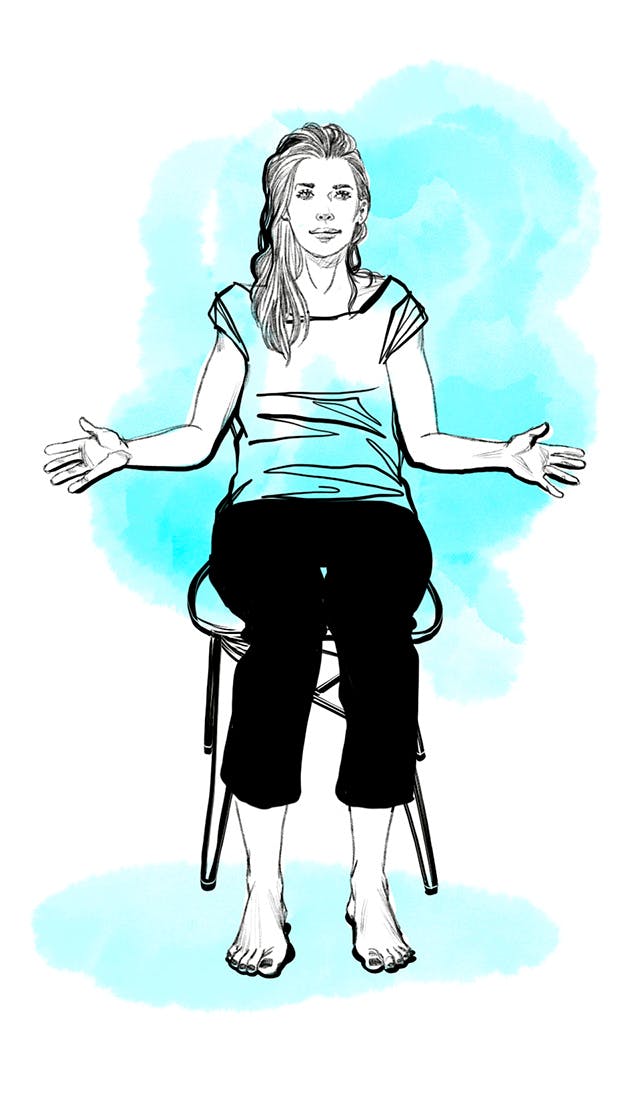 Stretching your shoulder - exercise 3 continued