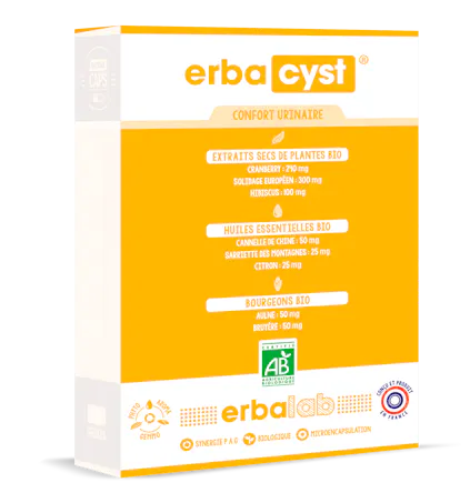 Erbacyst (Laboratoire Erbalab) Erbacyst