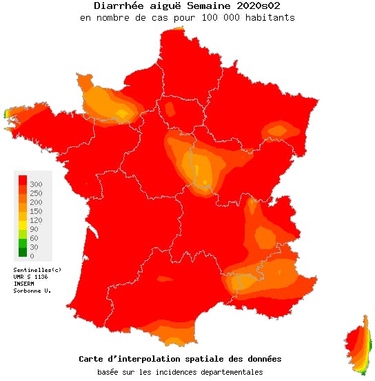 Gastro-entérite : l’épidémie se poursuit