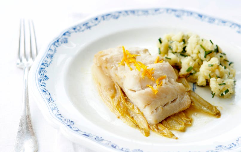 Recette Pave De Lieu Aux Endives Et Au Chou Fleur Sante Magazine Recette Pave De Lieu Aux Endives Et Au Chou Fleur Sante Magazine