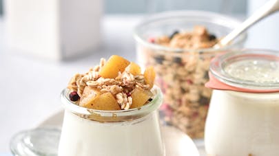 Recette Verrines De Yaourts Pomme Et Cannelle Sante Magazine