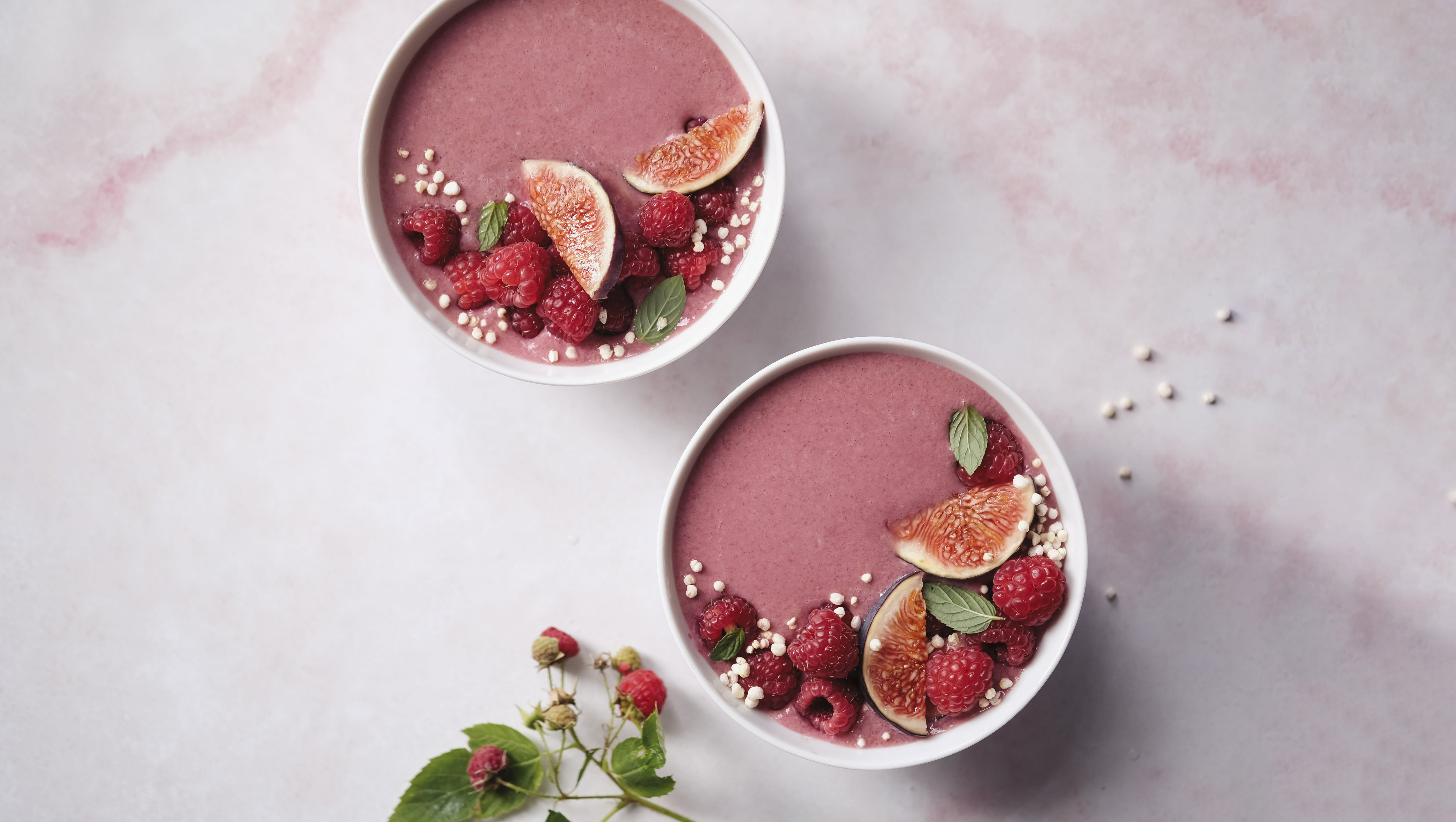 Recettes De Smoothie De Framboises Aux Figues Sante Magazine