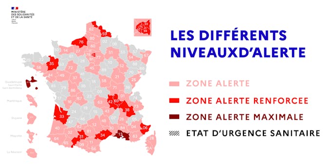 carte 23 septembre coronavirus