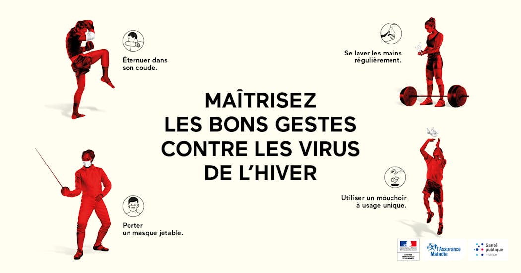 Gestes barrière hiver