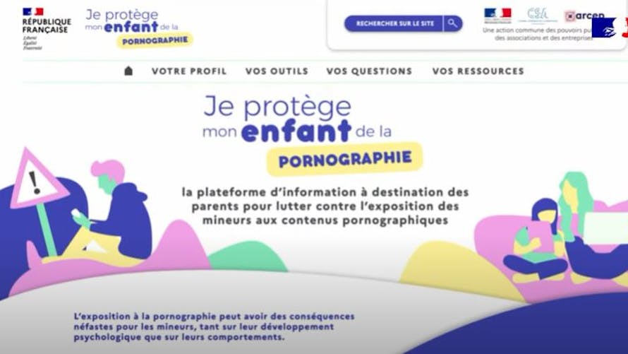 Un site internet lancé pour lutter contre l’exposition des enfants à la pornographie en ligne