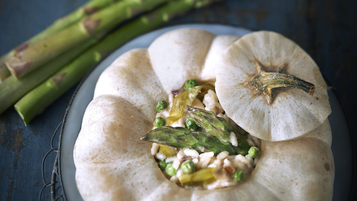 Recette De Patisson Farci Au Risotto D Asperges Sante Magazine Recette De Patisson Farci Au Risotto D Asperges Sante Magazine