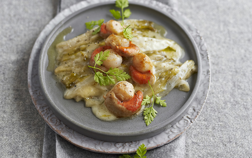 Recette De Fondue D Endives Aux Noix De Saint Jacques Sante Magazine