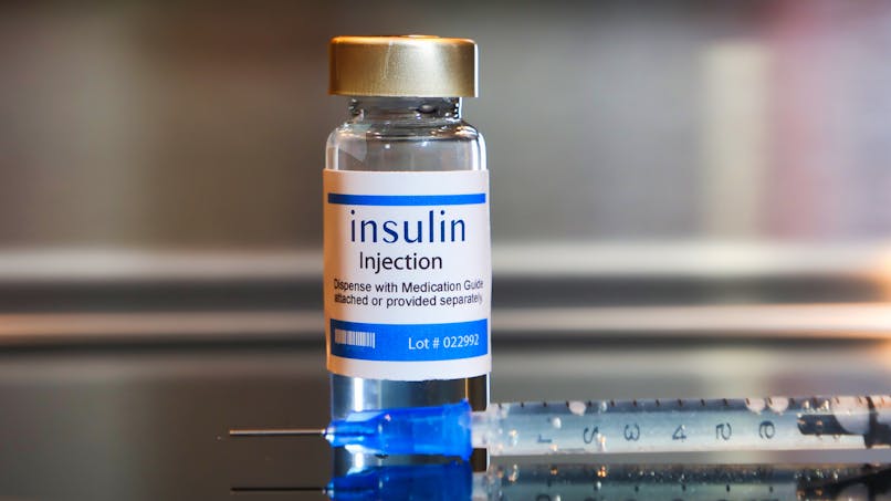 Flacon d'insuline