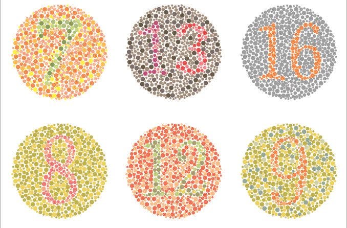 Daltonisme : définition, causes, dépistage, prise en charge 3 test ishihara