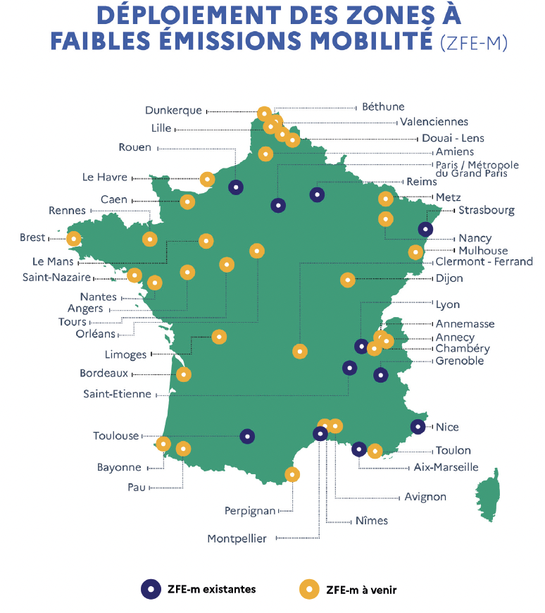 Zones Faibles Missions ZFE Quel Impact Sur Notre Sant Sant   Deploiement Zones Faible Emission 