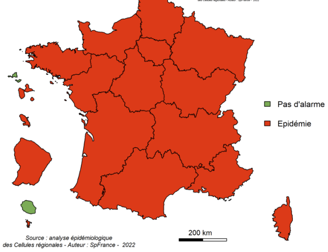 Bronchiolite épidémie 2022