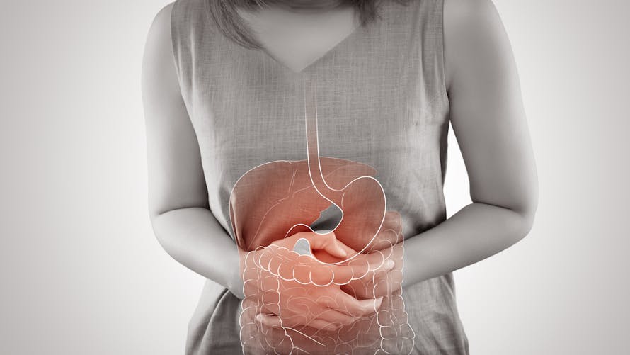 Ulcère digestif (ulcère gastro-duodénal) : causes, symptômes ...