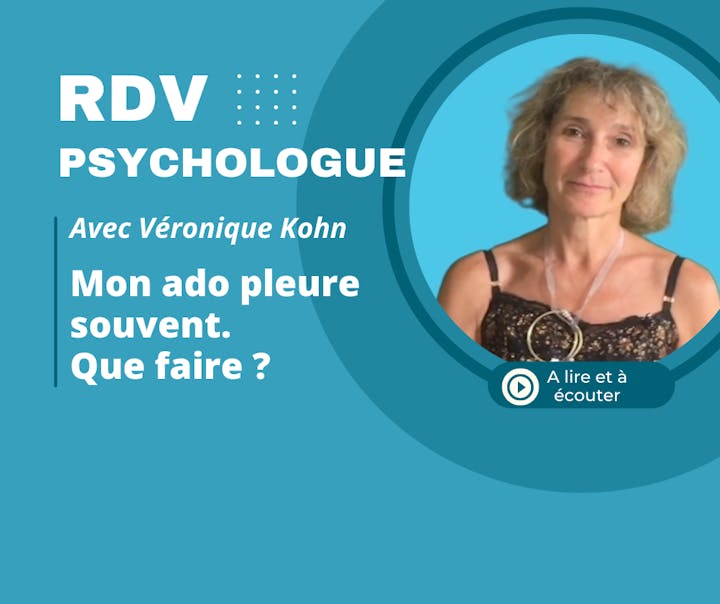 vignette mon ado pleure