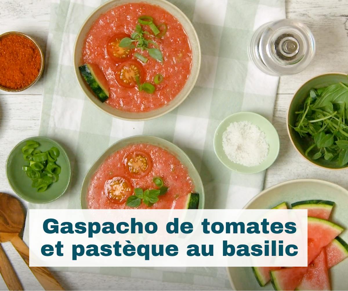 Soupe Tomate Basilic • Paléo Régime