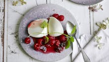 Mousse de yaourt aux fruits rouges
