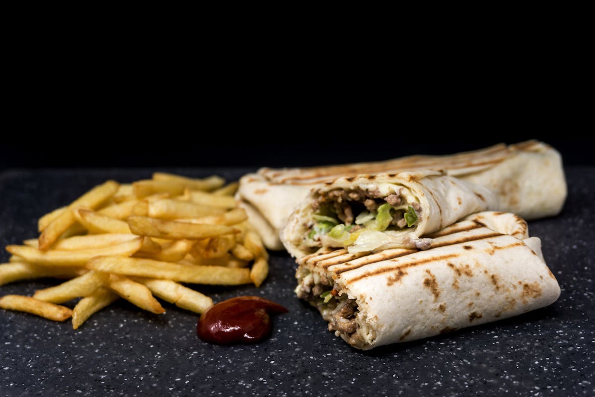 Les "French tacos" aucune information nutritionnelle et un maximum de