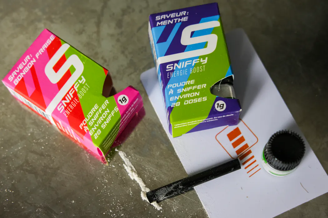 La poudre blanche « sniffy » est maintenant interdite | Santé Magazine