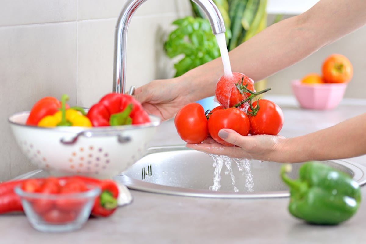 Is washing fruits and vegetables enough to remove pesticides?