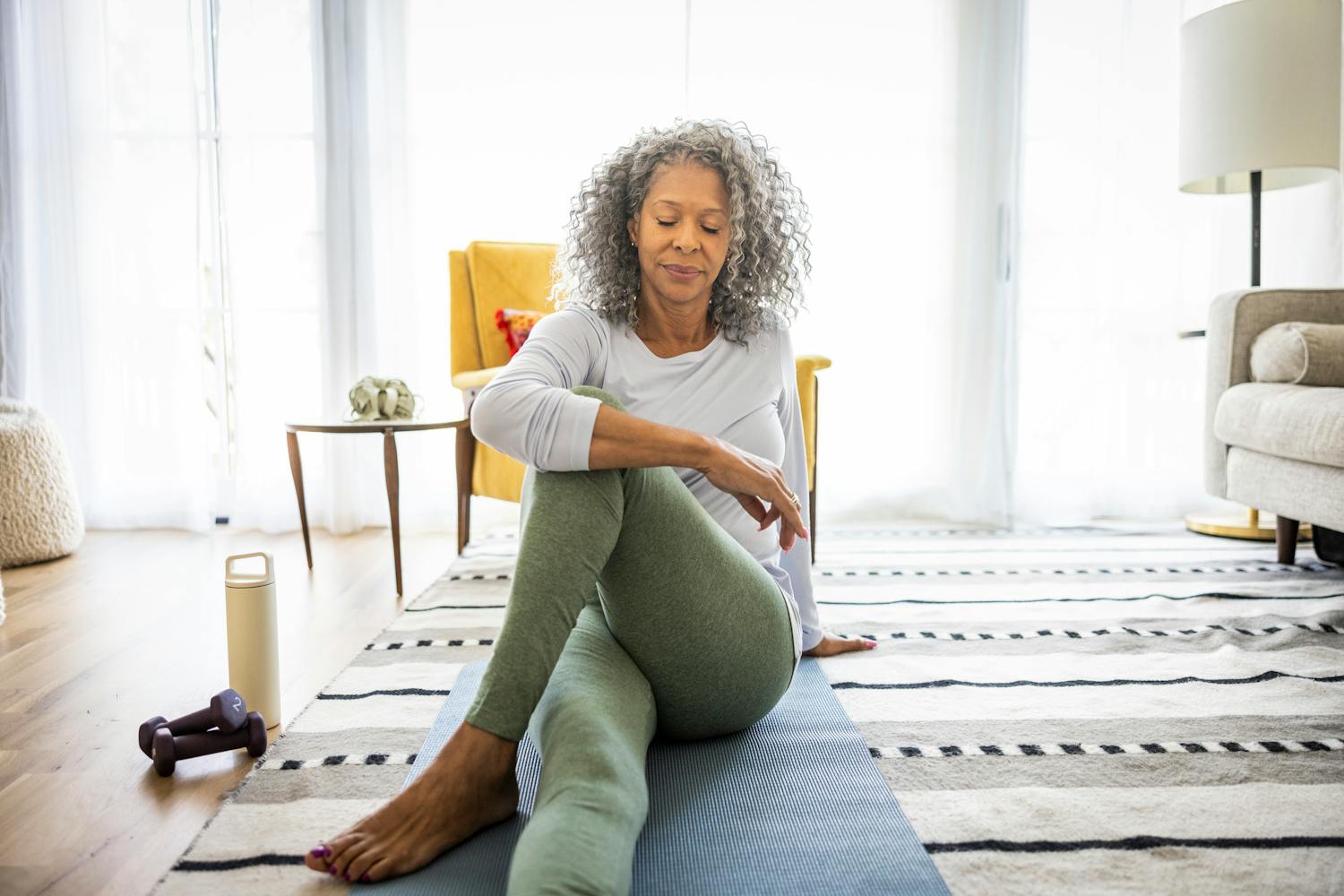 Arthrose : les exercices à faire à la maison