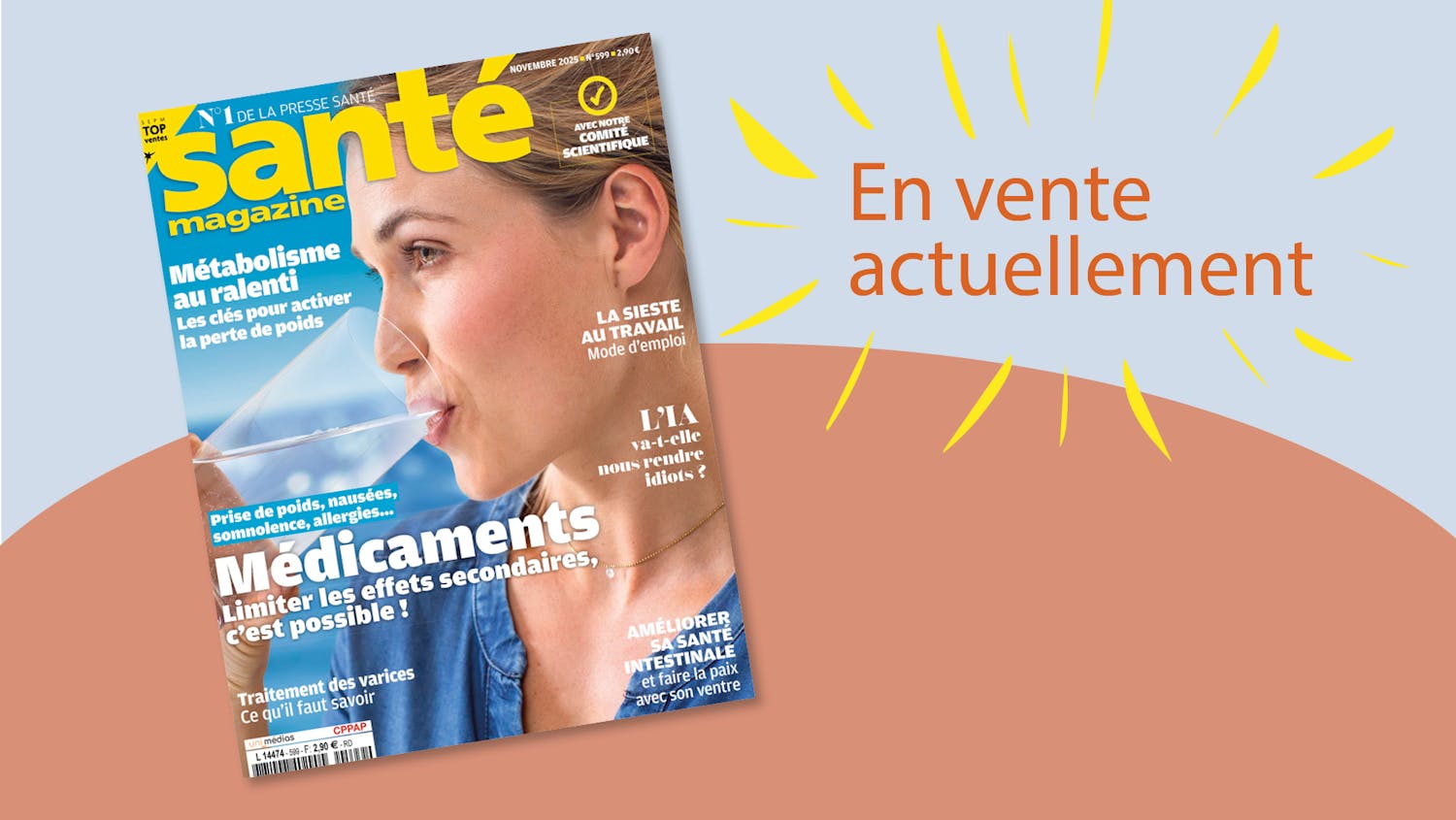 Le Santé magazine de novembre 2025 est sorti !