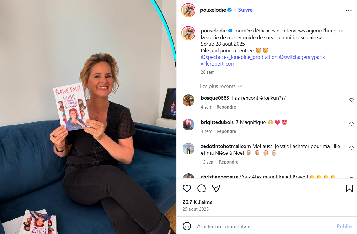 L'humoriste et comédienne Élodie Poux dévoile le secret de sa perte de poids