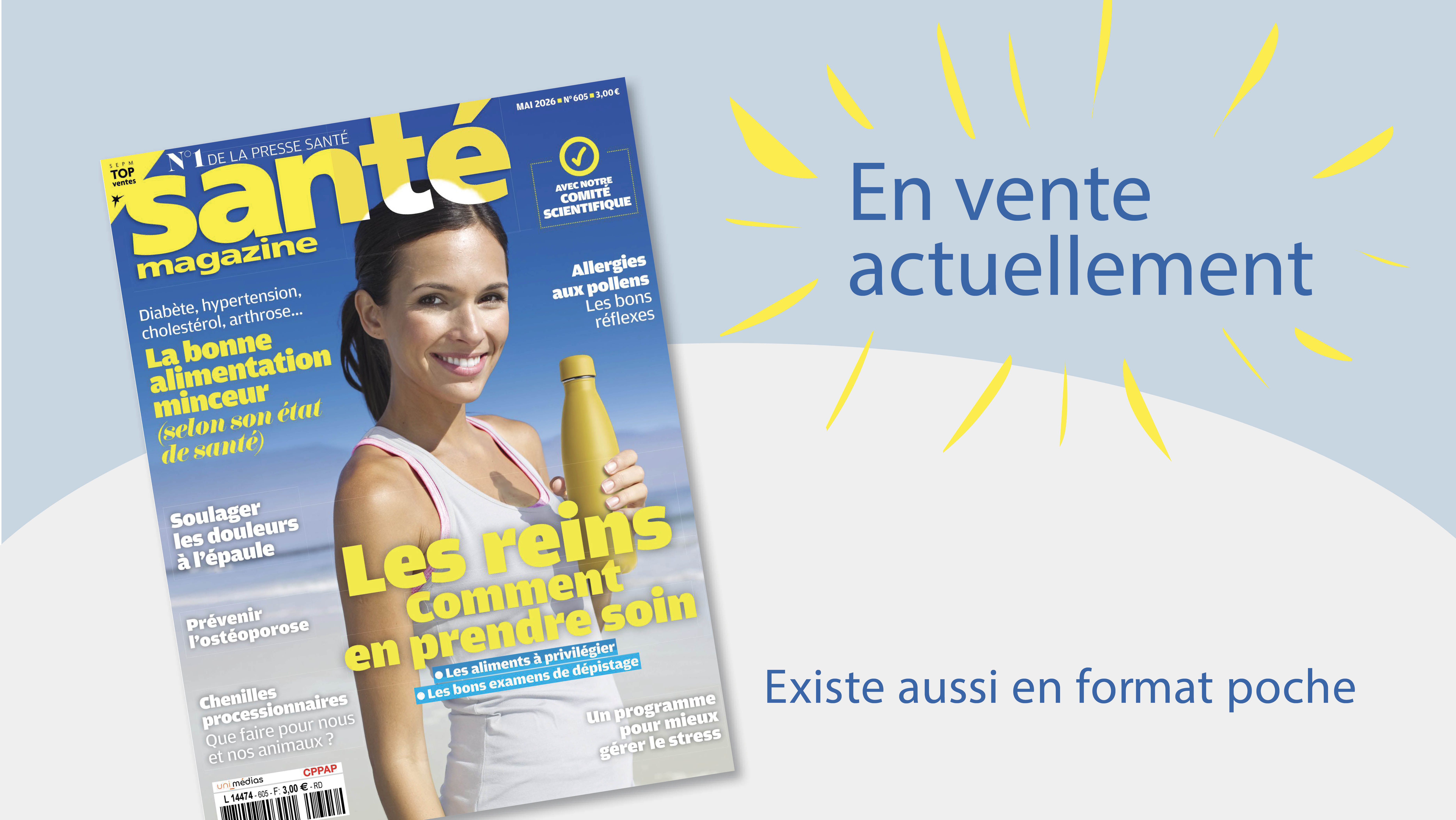 Le Santé magazine de mai 2026 est sorti !