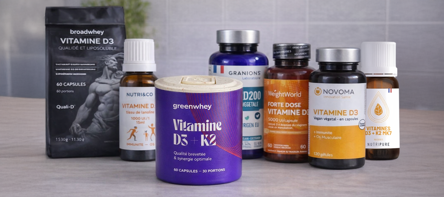 Meilleure vitamine D : vrai comparatif de 7 marques