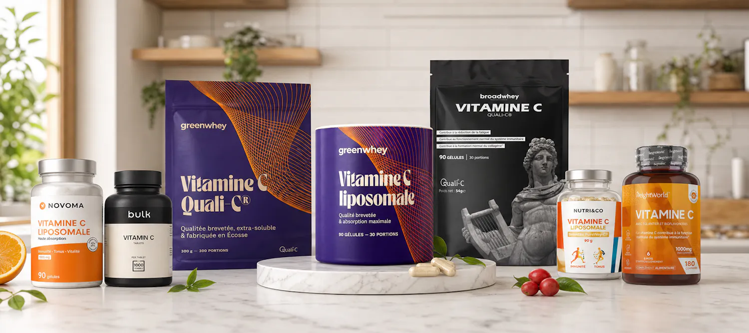 Meilleure vitamine C : 7 compléments analysés (2026)