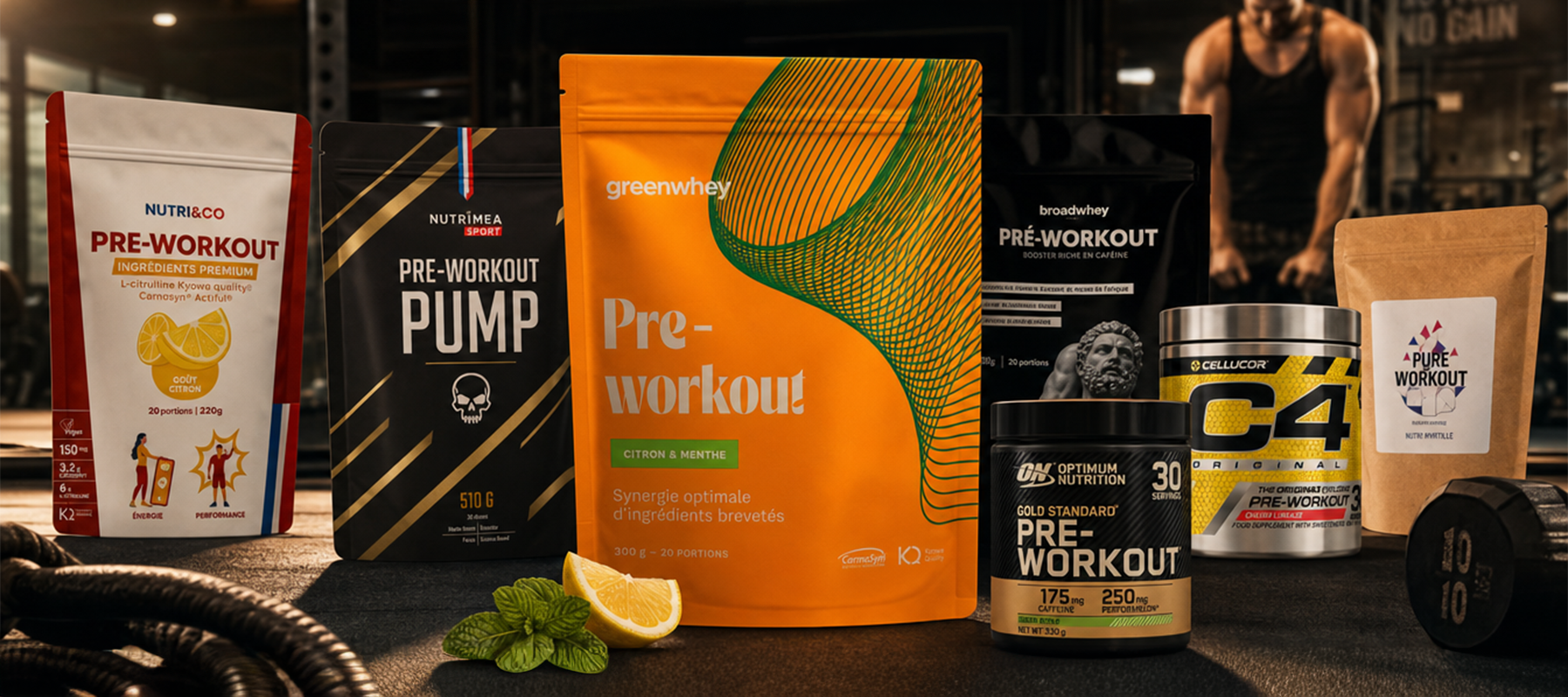 Meilleur Pré-Workout : 7 produits analysées par un expert (2026)