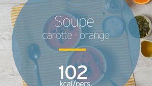 Soupe carotte-orange