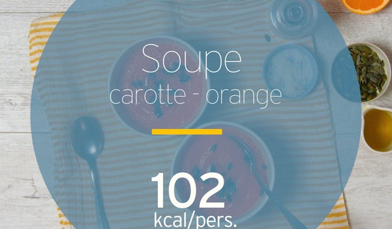 Soupe carotte-orange