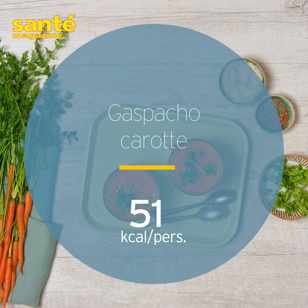 Recette De Gaspacho De Carottes Sante Magazine