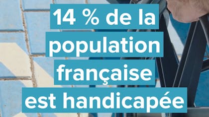 14 % de la population française en situation de handicap